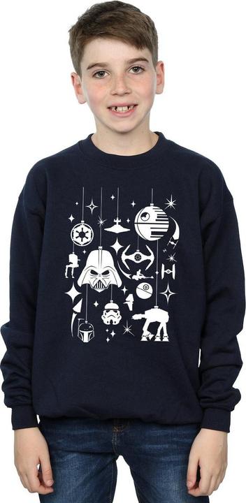 Actual product image Star Wars Boys Christmas Decorations Sweatshirt (140, 146)