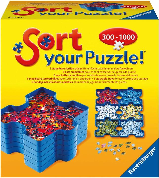 Ravensburger Triez votre puzzle! (1000 pièces)