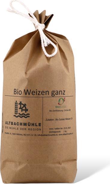 Produktbild Altbachmühle Bio Weizen ganz (1000 g)