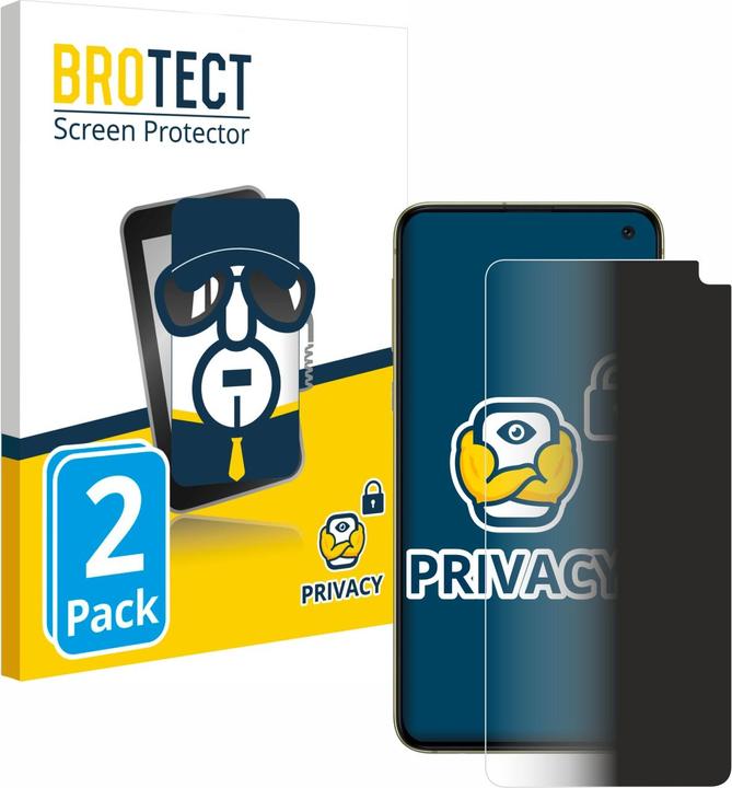 Actual product image BROTECT Anti-spy privacy film Blue light protection film (2 Piece, Samsung Galaxy S10e)