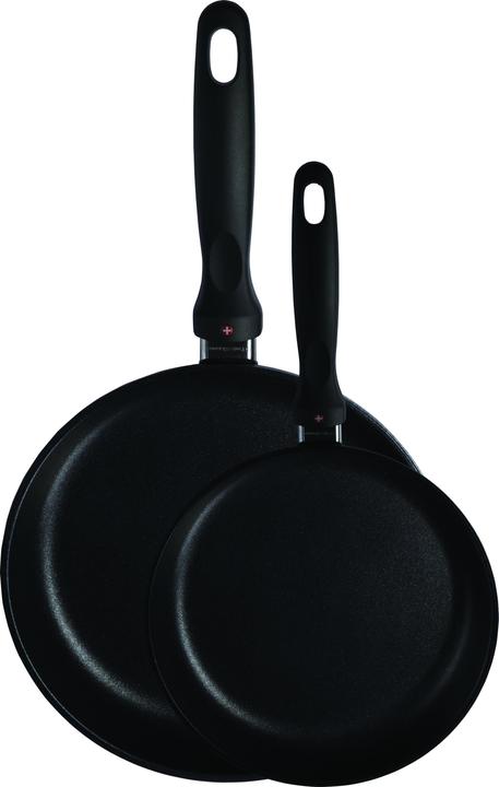 Actual product image Swiss Diamond Frying Pan Set 2-pcs CLASSIC XD Black (26 cm, Frying pan, Cast aluminium)