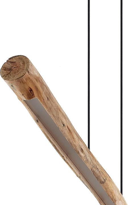 Actual product image Lindby Nekala LED pendant light Wood (3500 lm)