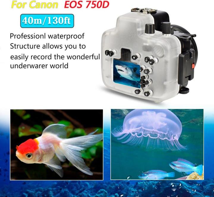 Actual product image Seafrogs SC-7 (Underwater housing, EOS 750D)