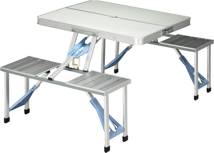 Actual product image Outsunny Folding table with 4 seater