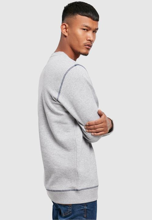 Actual product image Urban Classics Organic Contrast Flatlock Stitched Crew (XL)