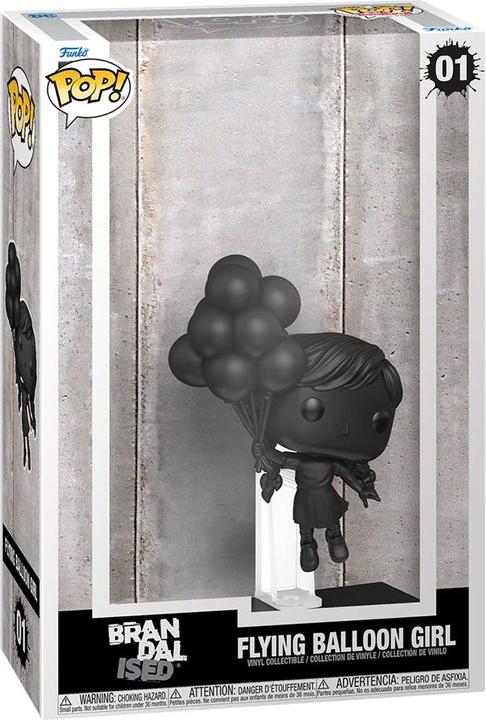 Actual product image Funko POP Art Cover Brandalised Flying Balloon Girl
