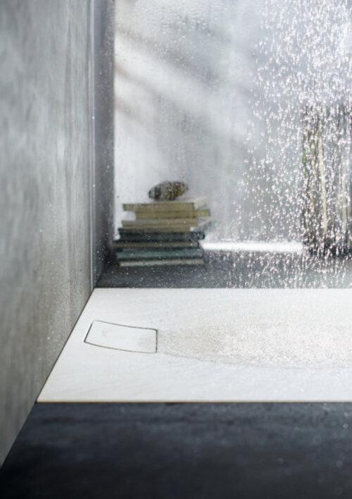 Actual product image Duravit Rectangular shower tray STONETTO 1400x1000x50mm anthracite