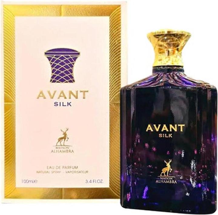 Image du produit Maison Alhambra Avant Silk Unisex Eau De Parfum Spray 3.4 Ounce 100ml (Eau de parfum, 100 ml)