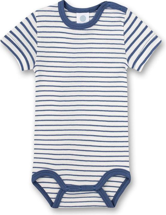 Image du produit Sanetta Body manches courtes pack de 2 bleu/blanc Gr. 62 (62)