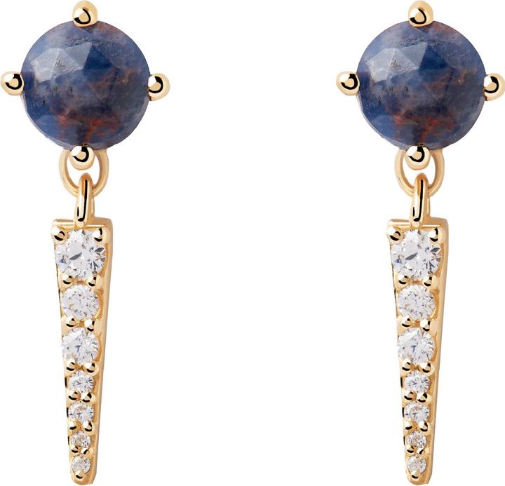 Actual product image Pd Paola PDPAOLA - Pozlacená single náušnice YOKI SODALITE PG01-718-U (925 silver)