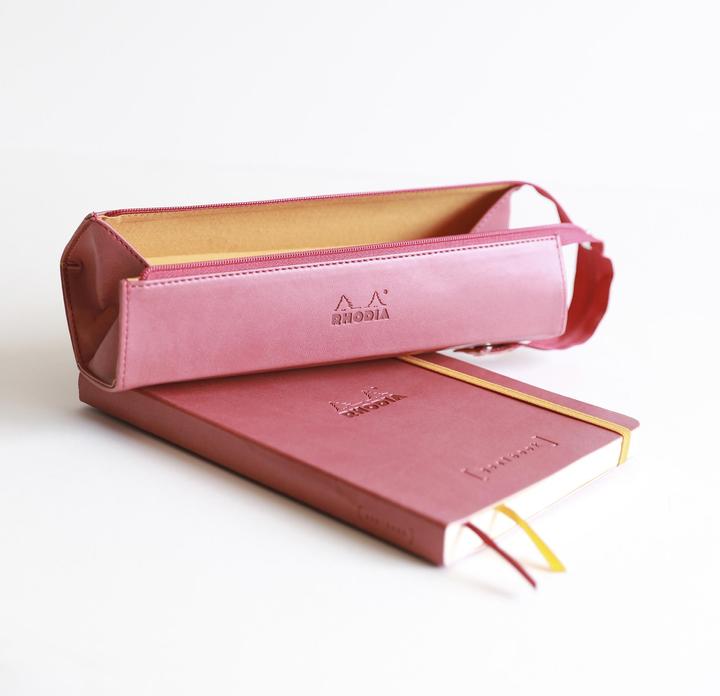 Actual product image Rhodia Hard case with zipper
