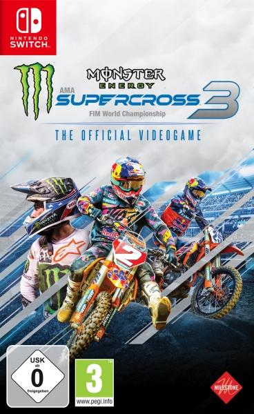 Actual product image Milestone Monster Energy Supercross The Official Videogame 3 (Switch, EN)