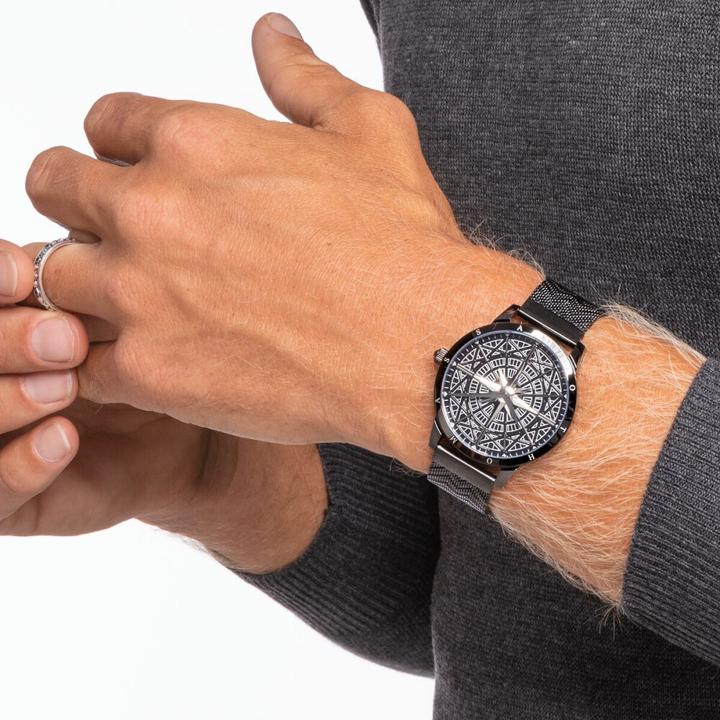 Image du produit Thomas Sabo Montre homme Spirit Cosmos boussole noire (Montre analogique, 41 mm)