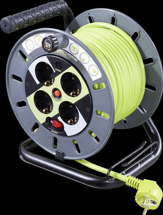 Produktbild Masterplug ProXT Kabeltrommel Robust L 25m (25 m, 1.50 mm²)
