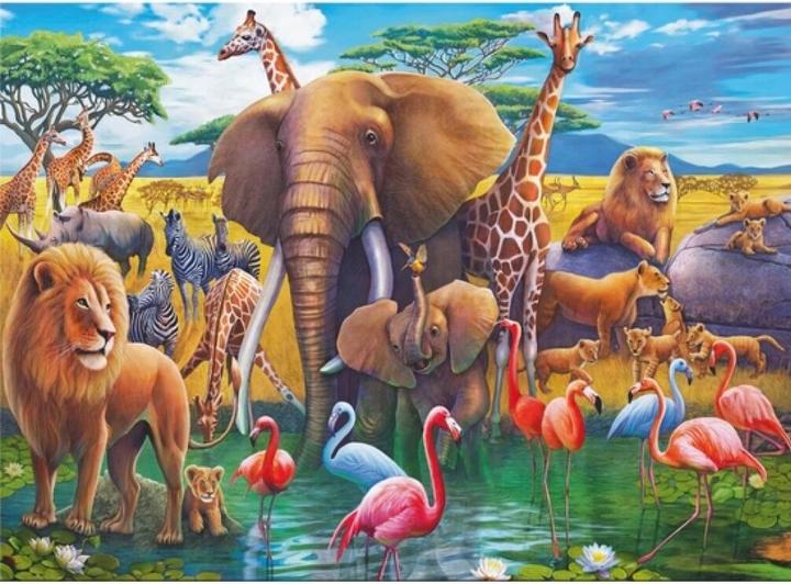 Image du produit Ravensburger En safari (200 pièces)