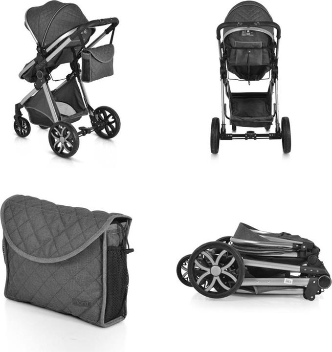 Produktbild Moni Kinderwagen Alma Sitz umbaubar