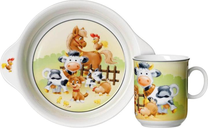 Actual product image Ritzenhoff & Breker R+B children's tableware farmyard animals 2t