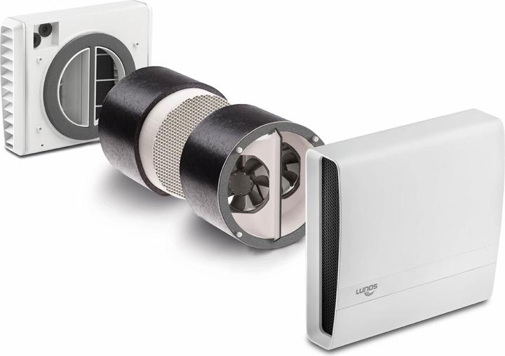 Actual product image Lunos Slide-in ventilation