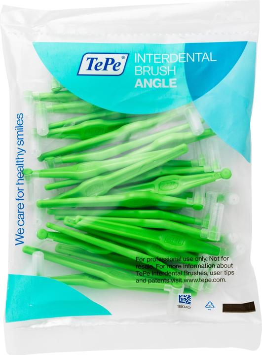 Actual product image TePe Angle interdental brush MULTIPACK green (25 x, 0.80 mm)