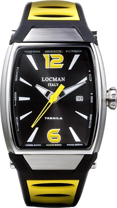 Produktbild Locman Italy Herrenuhr Tremila gelb Ref. 0552A (Analoguhr, 50 mm)