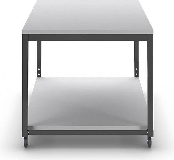 Actual product image eurokraft basic Table trolley with 2 shelves, for WT worktable system, width x depth 1000 x 700 (100 kg)