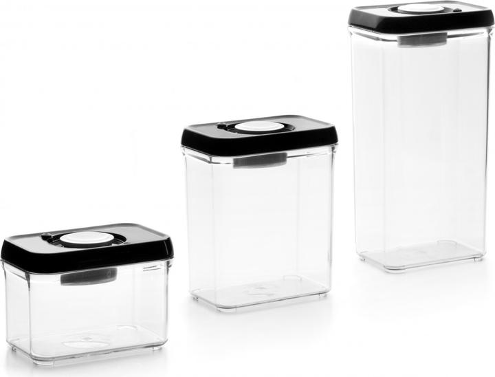 Produktbild Ibili Vakuumbehälter rechteckig 1 Liter Platzsparend und luftdicht aufbewahren (1 l)