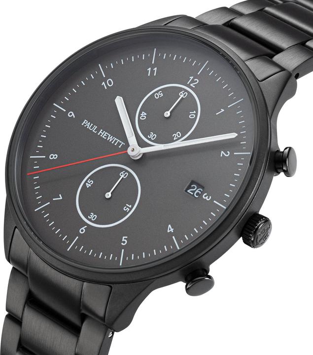 Produktbild Paul Hewitt Chrono Black (Chronograph, 42 mm)