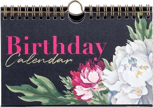 Immagine prodotto Artebene Calendario di compleanno 21x26 fiori (21 x 26 cm)