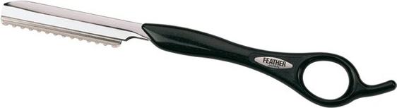Produktbild Feather Rasiermesser Original schwarz