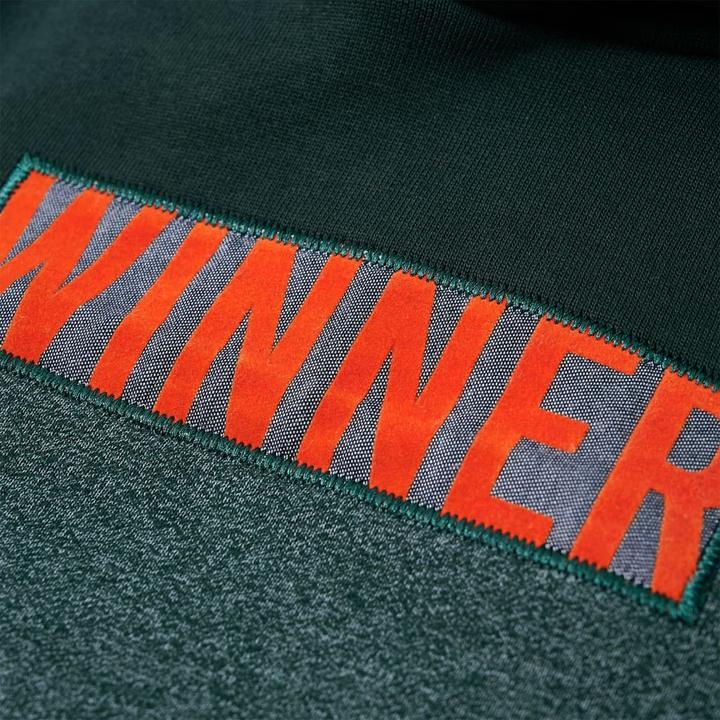 Image du produit VidaXL Sweat à capuche enfant vert foncé 128,Matériau : 92 (128)