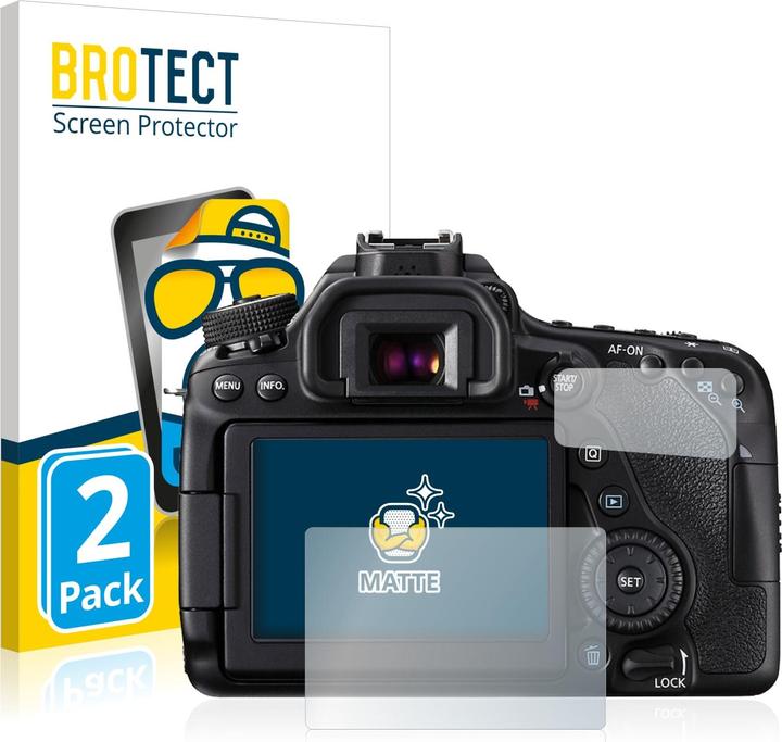 Produktbild BROTECT Entspiegelungs-Schutzfolie Displayschutz Matt (Displayschutz, EOS 80D)