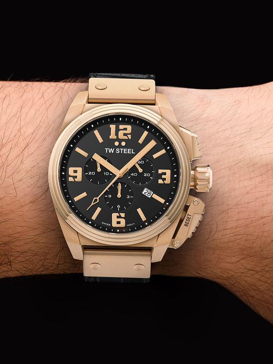Image du produit TW-Steel TW1014 Canteen Chronographe Edition limitée 46mm 10ATM (Chronographe)