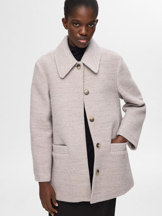 Image du produit Selected Femme Manteau classique en laine mélangée (42)