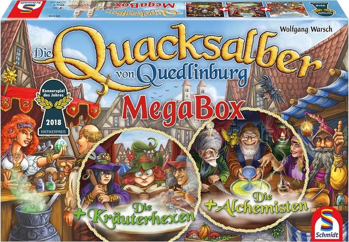 Produktbild Schmidt Spiele Quacksalber Mega Box (Deutsch)