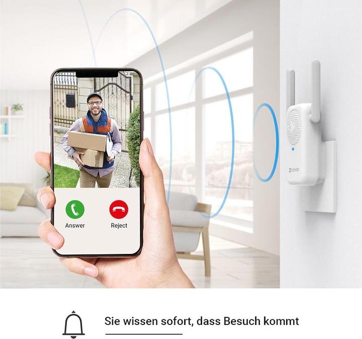 Immagine prodotto EZVIZ Funziona con DB1 & DB1C (Senza fili)