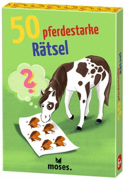 Immagine prodotto 50 puzzle di cavalli, divertente gioco di puzzle su cavalli, pony e affini, puzzle divertenti per i (Tedesco)