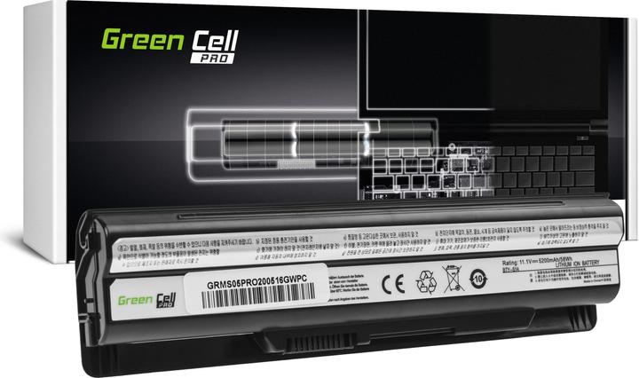 Image du produit GreenCell Batterie d'ordinateur portable PRO BTY-S14 BTY-S15 for MSI (9 cellules, 7800 mAh)