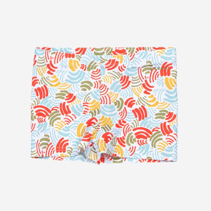 Produktbild Nabaiji Badehose Boxer Baby/Kinder - Titou Zag weiss (5, 6)