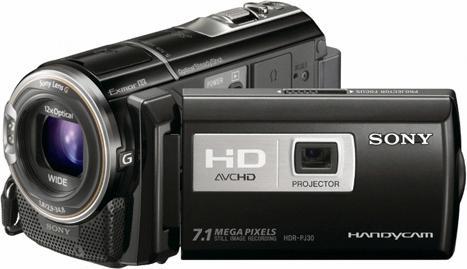 Sony HDR-PJ30V, FullHD, DualFlash, projector, GPS, 12xzoom,32GB (2.65 Mpx, 12 x)