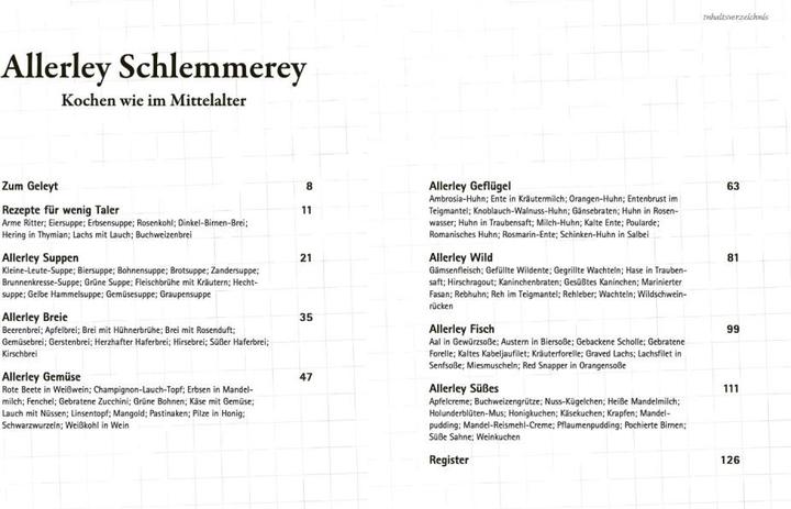 Actual product image Allerley Schlemmerey (German, 2024)