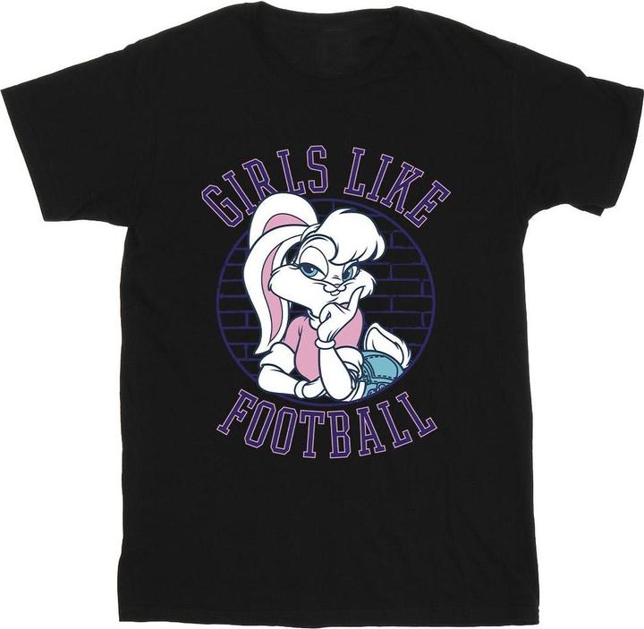 Produktbild Looney Tunes Lola Bunny Girls Like Football TShirt (S)