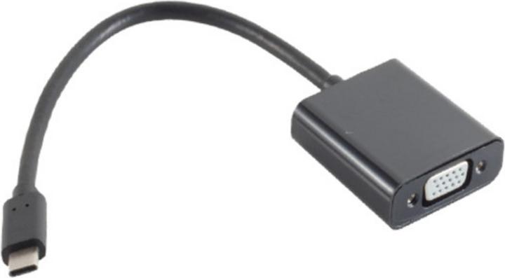 Produktbild S-Conn 14-05006 USB C VGA (D-Sub) Schwarz Videokabel-Adapter (VGA)