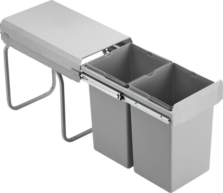 Immagine prodotto Wesco Double Boy Deluxe Grigio Alluminio (30 l)