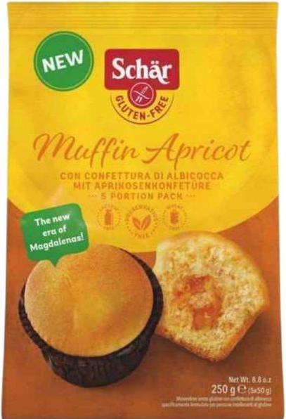Immagine prodotto Schär Torta di Magdalena con albicocche confit (1 pz., 250 g)