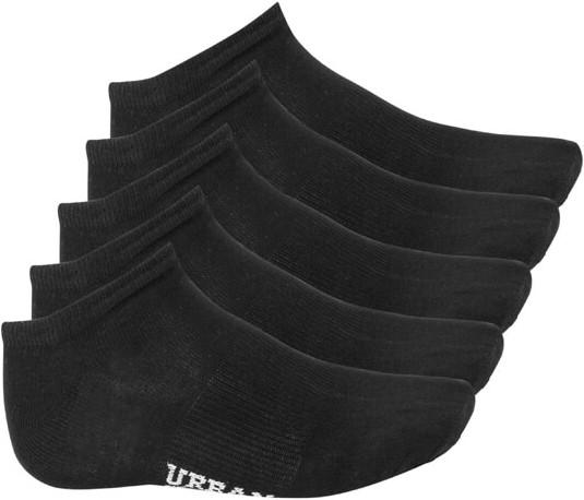 Actual product image Urban Classics Logo No Show Socks 5-Pack (5-pack, 39 - 42)