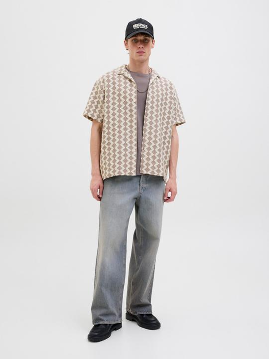 Actual product image Jack & Jones Jorsummer Luke Texture Resort Shirt Ss (XXL)