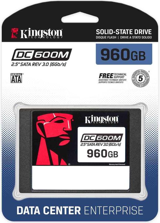 Actual product image Kingston DC600M (960 GB, 2.5")