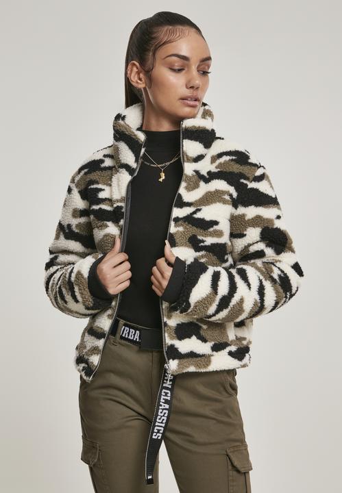 Immagine prodotto Urban Classics Giacca Sherpa Camo da donna (M)
