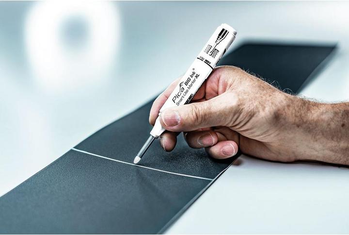 Actual product image Pica Felt-tip pen (White, 5 mm, 1 x)