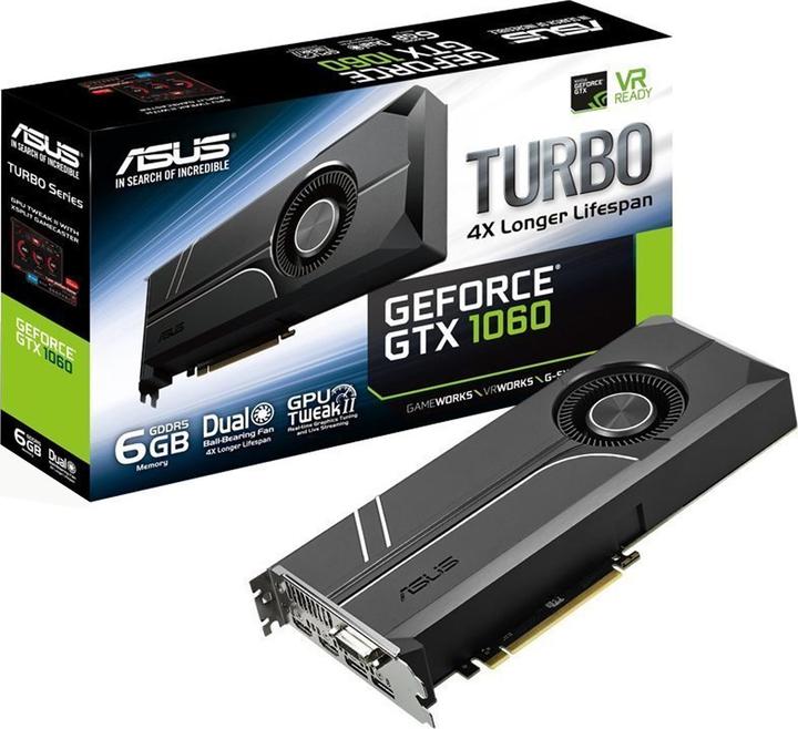 Produktbild ASUS GeForce TURBO GTX 1060 6G (6 GB)